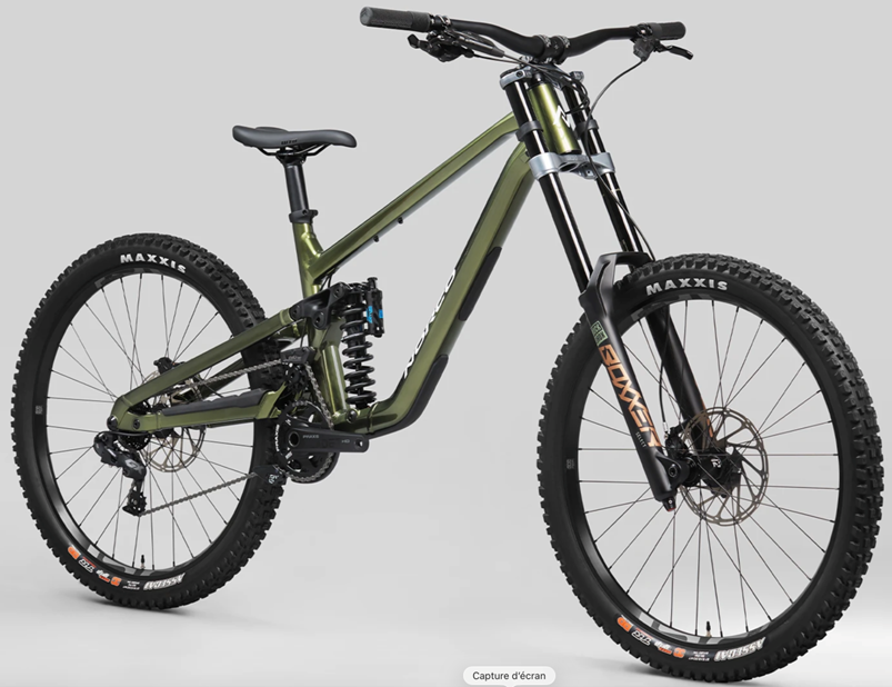 Mountainbiken, afdaling