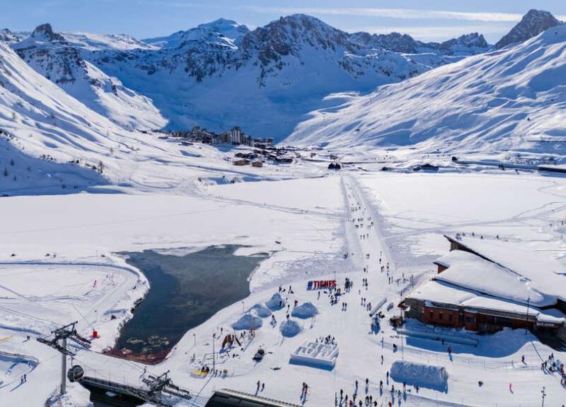 Tignes Le lac