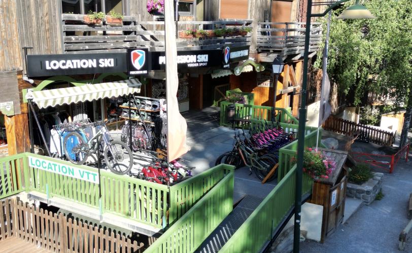 Magasin en été